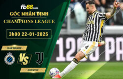 Fb88 soi kèo trận đấu Club Brugge vs Juventus