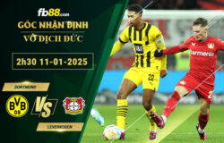 Fb88 soi kèo trận đấu Dortmund vs Leverkusen