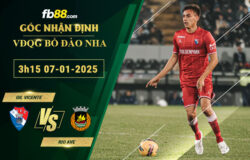 Fb88 bảng kèo trận đấu Gil Vicente vs Rio Ave