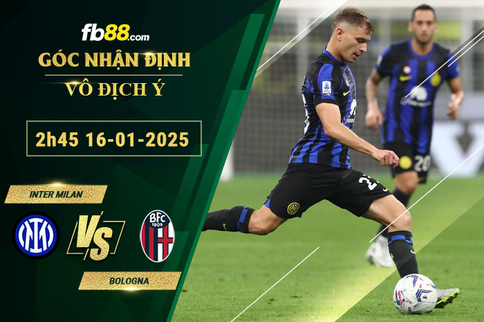 Fb88 soi kèo trận đấu Inter Milan vs Bologn