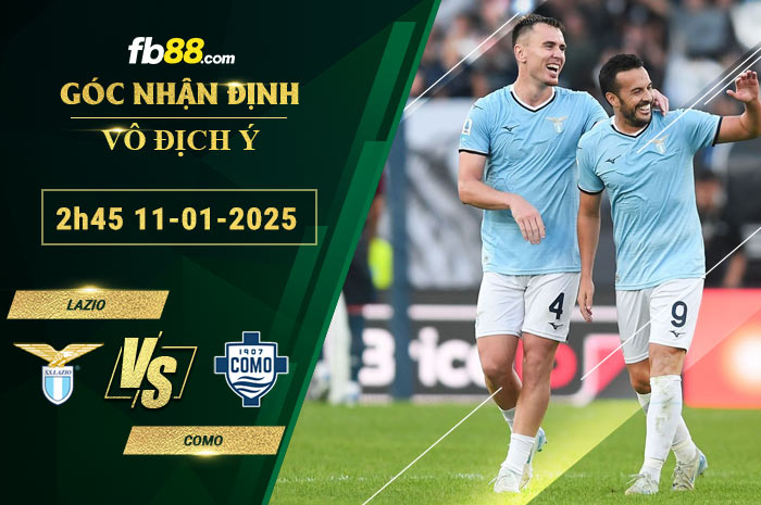 Fb88 soi kèo trận đấu Lazio vs Como