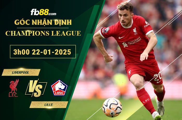 Fb88 soi kèo trận đấu Liverpool vs Lille