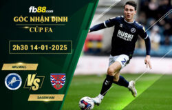 Fb88 soi kèo trận đấu Millwall vs Dagenham