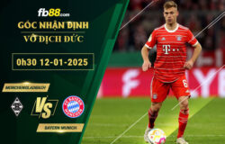 Fb88 soi kèo trận đấu Monchengladbach vs Bayern Munich