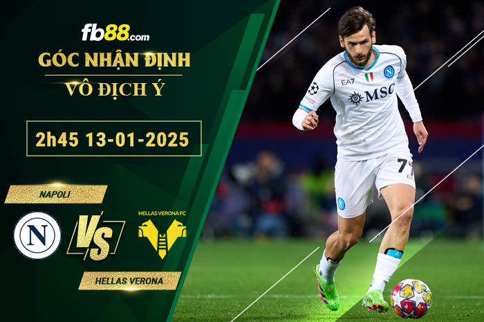 Fb88 soi kèo trận đấu Napoli vs Hellas Verona