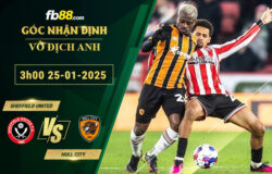 Fb88 soi kèo trận đấu Sheffield United vs Hull City