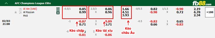 fb88-bảng kèo trận đấu Al Ain vs Al Rayyan