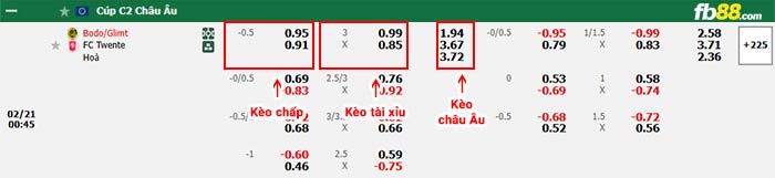 fb88-bảng kèo trận đấu Bodo Glimt vs Twente