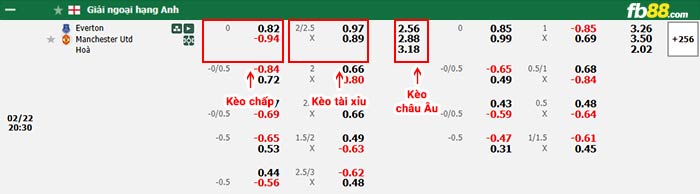 fb88-bảng kèo trận đấu Everton vs Man Utd