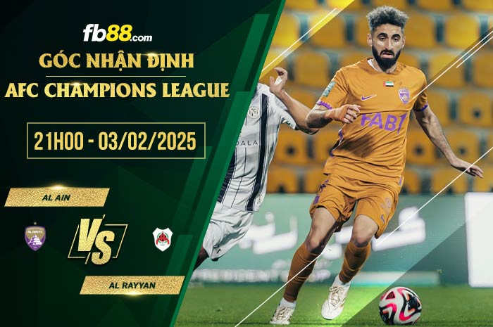 fb88-soi kèo Al Ain vs Al Rayyan