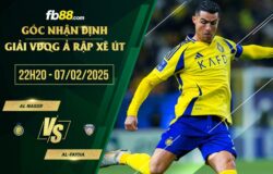 fb88-soi kèo Al Nassr vs Al-Fayha