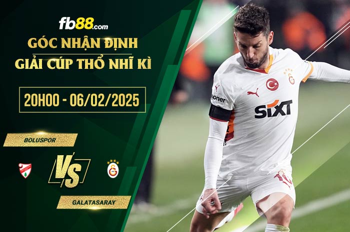 fb88-soi kèo Boluspor vs Galatasaray