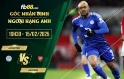 fb88-soi kèo Leicester vs Arsenal