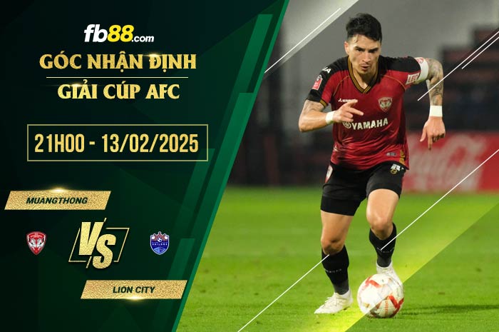 fb88-soi kèo Muangthong United vs Lion City