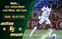 fb88-soi kèo Nam Định vs Hà Nội