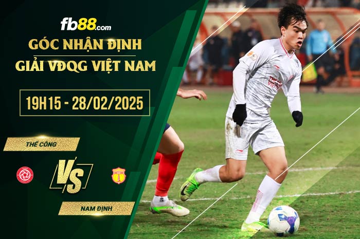 fb88-soi kèo Thể Công vs Nam Định