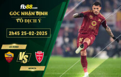 Fb88 soi kèo trận đấu AS Roma vs Monza