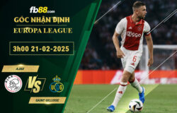 Fb88 soi kèo trận đấu Ajax vs Saint Gilloise