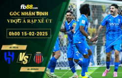 Fb88 soi kèo trận đấu Al Hilal vs Al-Riyadh