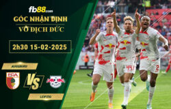 Fb88 soi kèo trận đấu Augsburg vs Leipzig