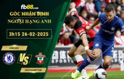 Fb88 soi kèo trận đấu Chelsea vs Southampton