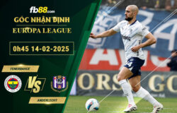 Fb88 soi kèo trận đấu Fenerbahce vs Anderlecht