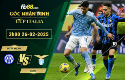 Fb88 soi kèo trận đấu Inter Milan vs Lazio