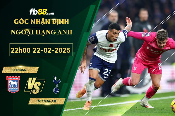 Fb88 soi kèo trận đấu Ipswich vs Tottenham