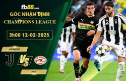 Fb88 soi kèo trận đấu Juventus vs PSV