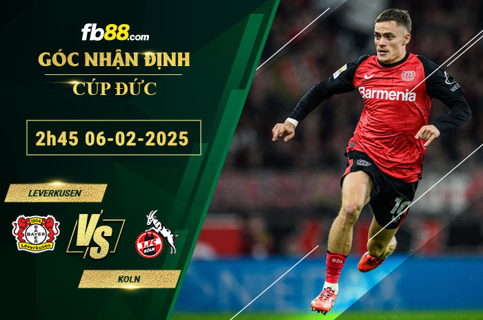 Fb88 soi kèo trận đấu Leverkusen vs Koln