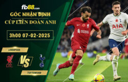 Fb88 soi kèo trận đấu Liverpool vs Tottenham