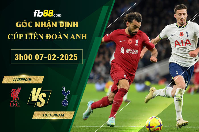 Fb88 soi kèo trận đấu Liverpool vs Tottenham