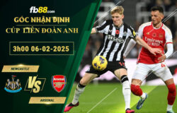 Fb88 soi kèo trận đấu Newcastle vs Arsenal