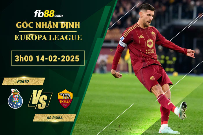 Fb88 soi kèo trận đấu Porto vs AS Roma