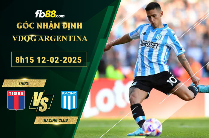 Fb88 soi kèo trận đấu Tigre vs Racing Club