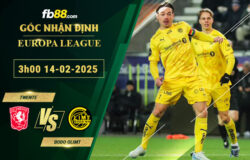 Fb88 soi kèo trận đấu Twente vs Bodo Glimt