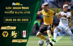 Fb88 soi kèo trận đấu Wolves vs Fulham