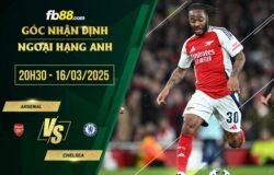 fb88-soi kèo Arsenal vs Chelsea