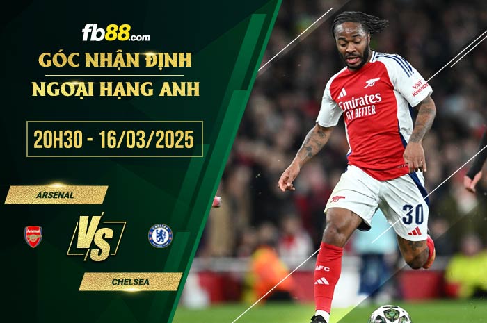 fb88-soi kèo Arsenal vs Chelsea