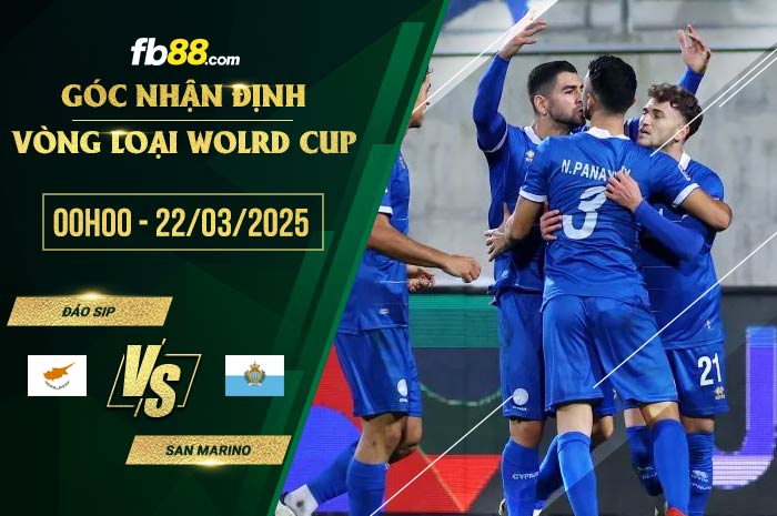 fb88-soi kèo Đảo Sip vs San Marino