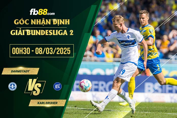 fb88-soi kèo Darmstadt vs Karlsruher