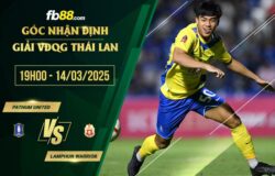 fb88-soi kèo Pathum United vs Lamphun Warrior