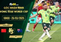 fb88-soi kèo Trung Quốc vs Úc