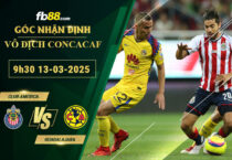 Fb88 soi kèo trận đấu Club America vs Guadalajara