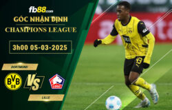 Fb88 soi kèo trận đấu Dortmund vs Lille