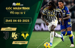 Fb88 soi kèo trận đấu Juventus vs Hellas Verona