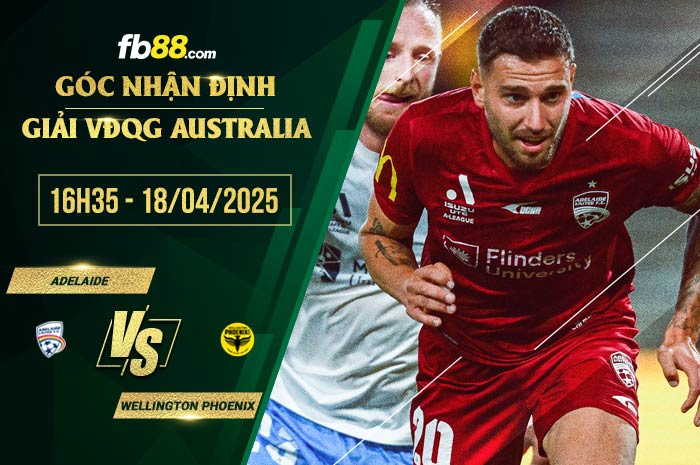 fb88-soi kèo Adelaide vs Wellington Phoenix