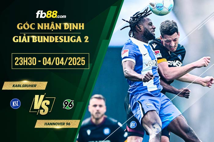 fb88-soi kèo Karlsruher vs Hannover
