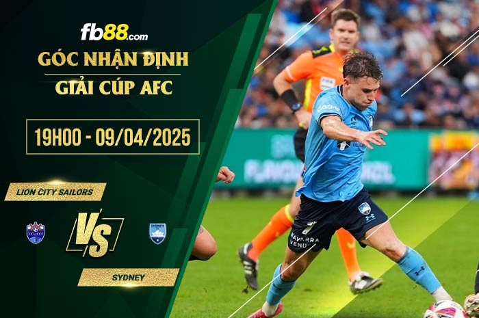 fb88-soi kèo Lion City Sailors vs Sydney