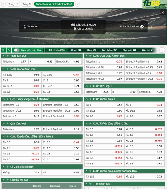 fb88-ty-le-tran-dau-Tottenham-vs-Eintracht-Frankfurt-11-04-2025